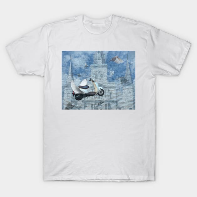 Flying to New Orleans T-Shirt by Loveday101